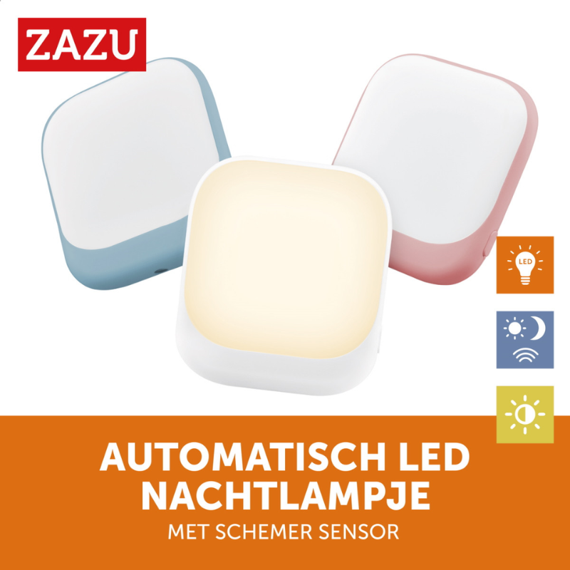 Zazu Automatische Led Nachtlampje voor Stopcontact