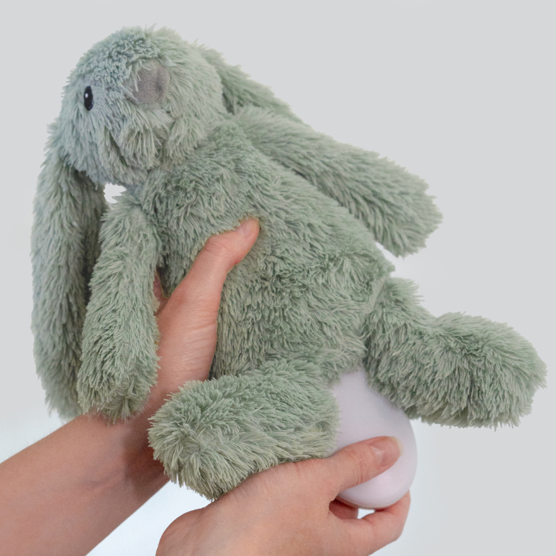 Zazu Ro de Konijn Hartslag Knuffel met Nachtlampje