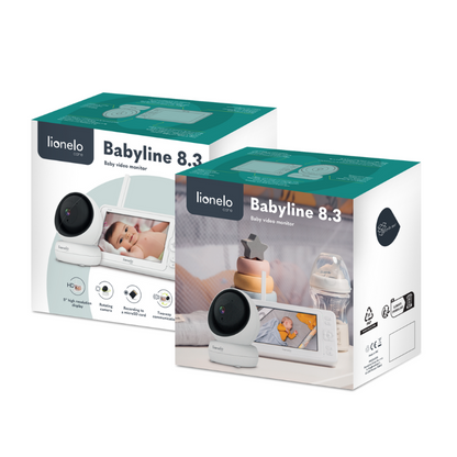 Lionelo Babyline 8.3 Babyfoon met 360° camera en 5" scherm