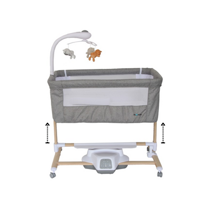 Bo Jungle B-Pure White 2-in-1 Automatische Wieg en Co-sleeper