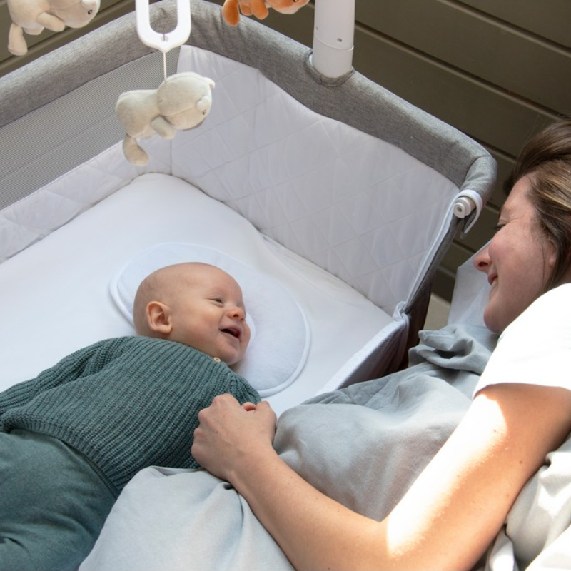 Bo Jungle B-Pure White 2-in-1 Automatische Wieg en Co-sleeper