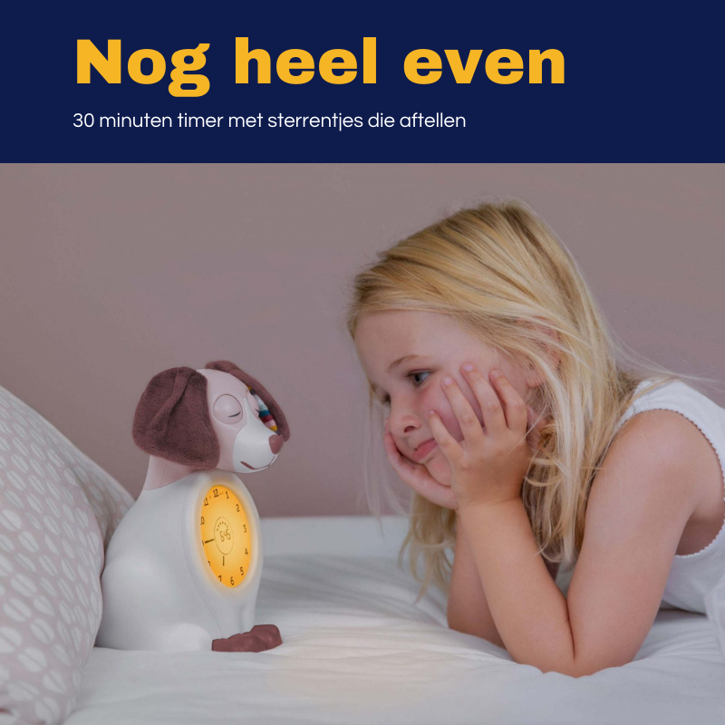 ZAZU Davy the Dog Slaaptrainer en Kinderwekker