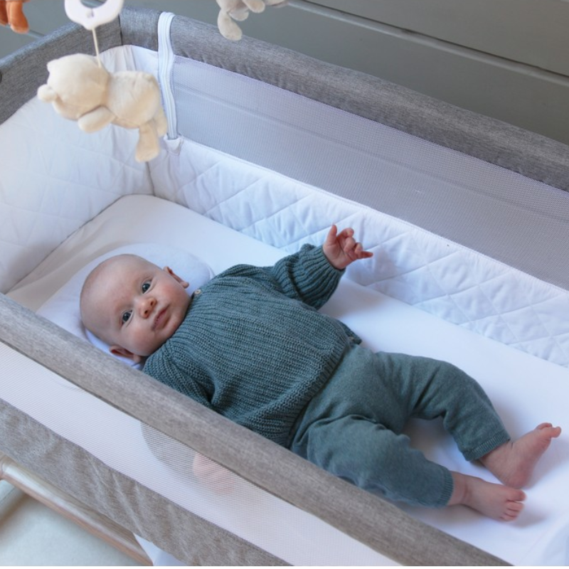 Bo Jungle B-Pure White 2-in-1 Automatische Wieg en Co-sleeper