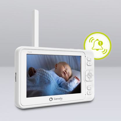 Lionelo Babyline 8.3 Babyfoon met 360° camera en 5" scherm