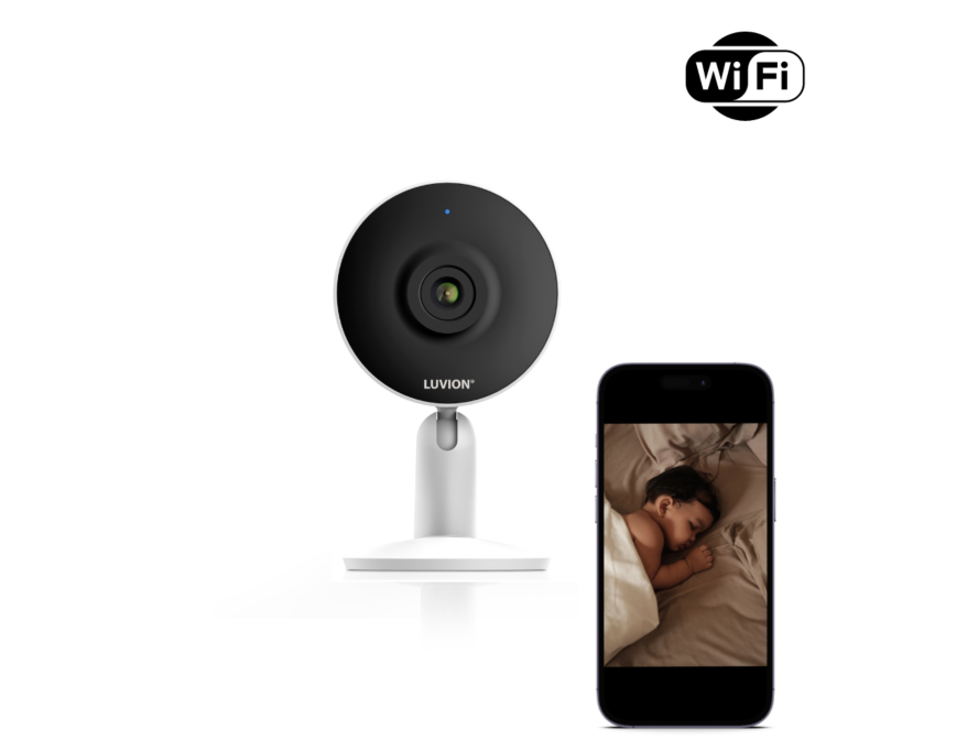 Luvion Smart Optics Mini White Edition Babyfoon met Camera en App