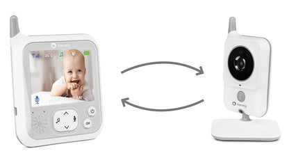 Lionelo Babyline 7.1 Babyfoon met camera en 3.2" scherm