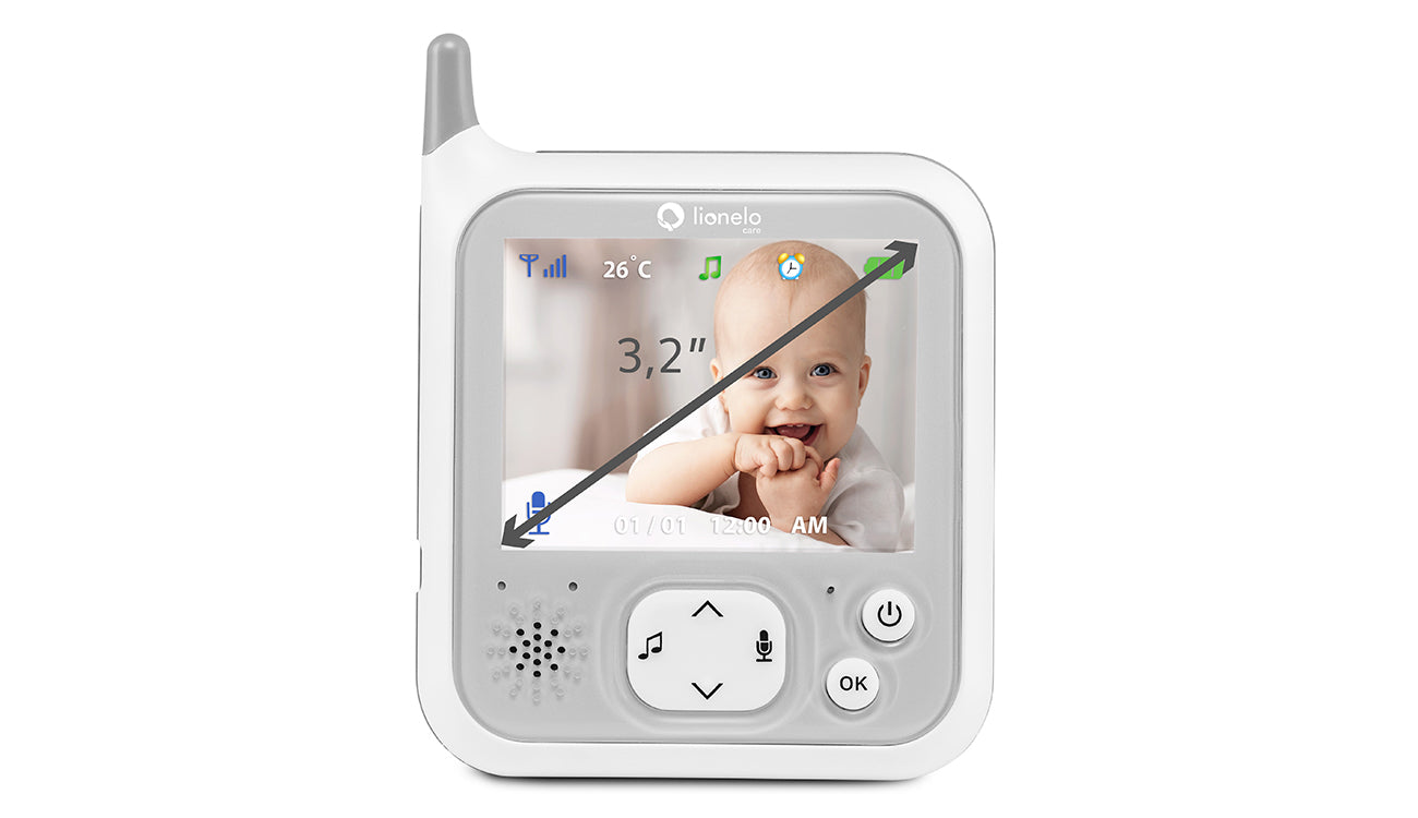 Lionelo Babyline 7.1 Babyfoon met camera en 3.2" scherm